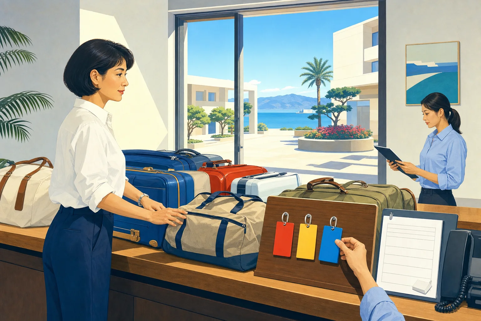 斜線を消しゴムで消したあとの、白い3行
