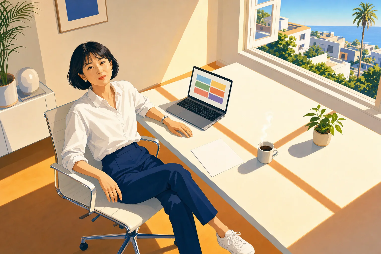 画面に「2倉庫に分割済み」の行が並んでいるだけ